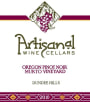 Artisinal Wine Cellars Murto Vineyard Pinot Noir 2010  Front Label