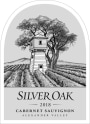 Silver Oak Alexander Valley Cabernet Sauvignon (3 Liter Bottle) 2018  Front Label