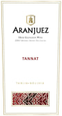 Aranjuez Bolivia Tannat 2016  Front Label