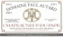 Domaine Paul Autard Chateauneuf-du-Pape 2001  Front Label