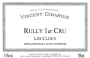Vincent Girardin Rully Les Cloux Premier Cru 2005  Front Label