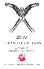 3 Finger Wine Co. Treasure Cellars Cabernet Sauvignon 2011 Front Label