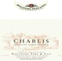 Bouchard Pere & Fils Chablis 2012  Front Label