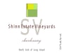 Shinn Estate Vineyards Chardonnay 2012 Front Label