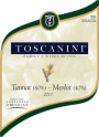 Toscanini  Tannat Merlot 2011 Front Label