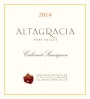 Araujo Altagracia 2014  Front Label