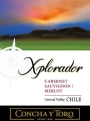Concha y Toro Xplorador Cabernet Sauvignon Merlot 2015  Front Label