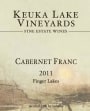 Keuka Lake Vineyards Cabernet Franc 2011  Front Label