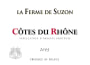 La Ferme de Suzon Cotes Du Rhone 2009 Front Label