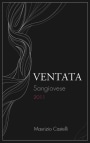Maurizio Castelli Ventata Sangiovese 2011 Front Label