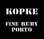 Kopke Fine Ruby Port (375ML half-bottle)  Front Label