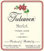 King Ferry Winery Treleaven Merlot 2012  Front Label