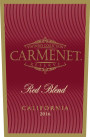 Carmenet Vintner's Collection Reserve Red Blend 2016  Front Label