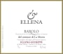 Ellena Giuseppe Barolo DOCG 2017  Front Label