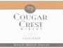 Cougar Crest Estate Viognier 2005  Front Label