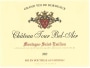 Chateau Tour Bel Air Montagne Saint-Emilion 2014 Front Label