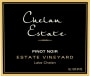 Chelane State Winery Estate Vineyard Pinot Noir 2009 Front Label