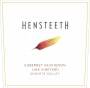 Hensteeth Link Vineyard Cabernet Sauvignon 2012  Front Label
