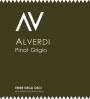 Alverdi Pinot Gris 2016  Front Label