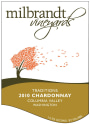 Milbrandt Traditions Chardonnay 2010  Front Label