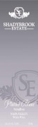 Shadybrook Estate Platine Blanc 2018  Front Label