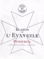 Chateau L'Evangile Pomerol Blason 2006  Front Label