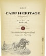 Blue Apron Wines Capp Heritage Napa Valley Merlot 2010  Front Label
