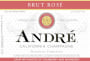 Andre Champagne Cellars Brut Rose Front Label
