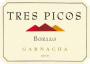 Borsao Tres Picos Garnacha 2010 Front Label