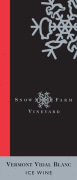 Snow Farm Vineyard Estate Vidal Blanc 2012 Front Label