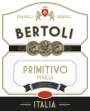 Bertoli Puglia Primitivo 2015  Front Label