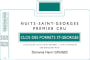Domaine Henri Gouges Nuits-St-Georges Clos des Porrets St. Georges Premier Cru (375ML) 2019  Front Label
