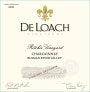 DeLoach Ritchie Vineyard Chardonnay 2012  Front Label