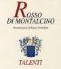 Talenti Rosso di Montalcino 2015  Front Label