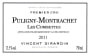 Vincent Girardin Puligny-Montrachet Les Combettes Premier Cru 2011  Front Label