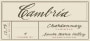Cambria Clone 4 Chardonnay 2007  Front Label