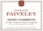 Faiveley Gevrey-Chambertin Lavaux Saint-Jacques Premier Cru 2015 Front Label