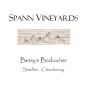 Spann Vineyards Betsys Backacher White 2015 Front Label