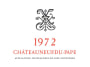 Xavier Vignon Chateauneuf-du-Pape 1972  Front Label