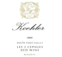 Koehler Winery Les 3 Trois Cepages Red Wine 2008  Front Label
