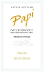 Papi Demi Sec Pinot Grigio 2016  Front Label