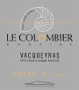 * Vacqueyras Cuvee G 2019 Front Label
