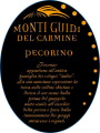 Monti Guidi del Carmine Pecorino 2013  Front Label