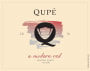 Qupe Central Coast A Modern Red 2013 Front Label