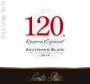 Santa Rita 120 Sauvignon Blanc 2016  Front Label