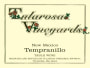 Tularosa Vineyards and Winery Tempranillo 2015 Front Label