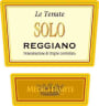 Medici Ermete Le Tenute Solo Lambrusco 2015 Front Label