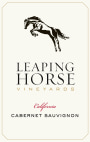 Leaping Horse Cabernet Sauvignon 2014  Front Label