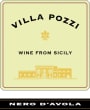 Villa Pozzi Nero d'Avola 2012  Front Label