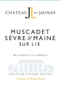 Famille Bougrier Chateau du Jaunay Muscadet Sevre-et-Maine Sur Lie 2019  Front Label